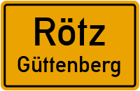 Straßen in Rötz Güttenberg