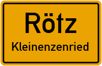 Straßen in Rötz Kleinenzenried