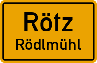 Straßenverzeichnis Rötz Rödlmühl
