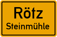 Straßenverzeichnis Rötz Steinmühle