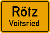 Straßenverzeichnis Rötz Voitsried