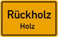Holzer Gasse in RückholzHolz