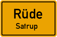 Straßen in Rüde Satrup