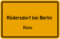 Gestell U in Rüdersdorf bei BerlinKietz