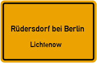 Waldblick in Rüdersdorf bei BerlinLichtenow