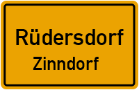 Siedlerstraße in RüdersdorfZinndorf