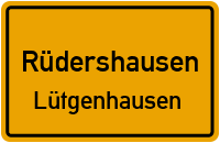Hohlweg in RüdershausenLütgenhausen