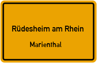 Neuweg in Rüdesheim am RheinMarienthal