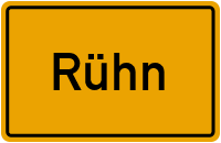 Kirchweg in Rühn