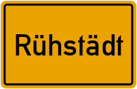 City Sign Rühstädt