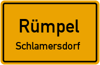 Dorfstraße in RümpelSchlamersdorf