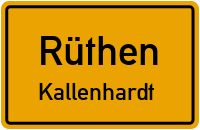 Ringstraße in RüthenKallenhardt