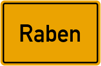 City Sign Raben
