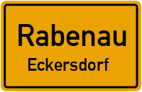 Eckersdorfer Weg in RabenauEckersdorf