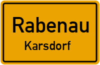 Schneise 16 in 01734 Rabenau (Karsdorf)