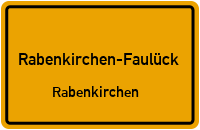 Dorfstraße in Rabenkirchen-FaulückRabenkirchen