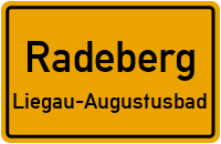 Radeberger Landstraße in 01454 Radeberg (Liegau-Augustusbad)