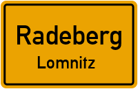 Feldweg in RadebergLomnitz