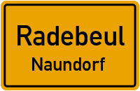 Kapellenweg in RadebeulNaundorf