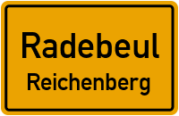 Spitzhausstraße in RadebeulReichenberg