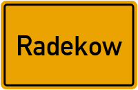 Radekow in Brandenburg