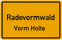1. Uelfe in RadevormwaldVorm Holte