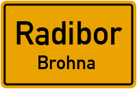 Jakob-Lorenz-Zaleski-Straße in RadiborBrohna