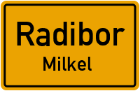 Kirchstraße in RadiborMilkel