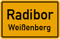 Kirchgasse in RadiborWeißenberg