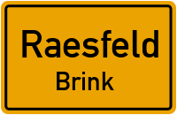 Ortwinsweg in RaesfeldBrink