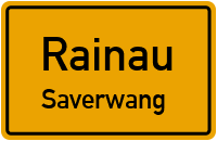 Kreuzäckerweg in RainauSaverwang