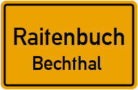 Bechthal in RaitenbuchBechthal