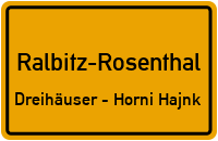 Delanska in Ralbitz-RosenthalDreihäuser - Horni Hajnk