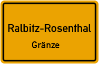 Am Teichdamm in Ralbitz-RosenthalGränze