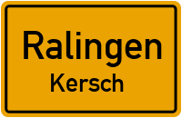 Hospitalstraße in RalingenKersch