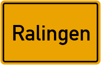Hubertusstraße in Ralingen