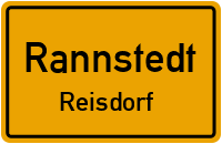 Dorfstraße in RannstedtReisdorf
