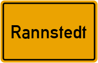 City Sign Rannstedt