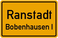 Brückenstraße in RanstadtBobenhausen I