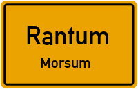 Straßen in Rantum Morsum