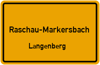 Obere Straße in Raschau-MarkersbachLangenberg