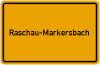 City Sign Raschau-Markersbach