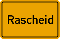 Bahnhofstraße in Rascheid