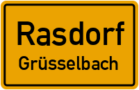 Am Grüsselbach in RasdorfGrüsselbach