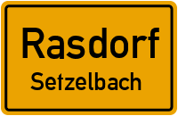Weg Im Feld in RasdorfSetzelbach