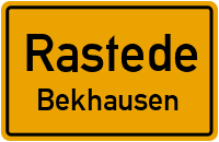 Straßenverzeichnis Rastede Bekhausen