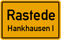 Straßenverzeichnis Rastede Hankhausen I