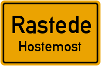 Straßenverzeichnis Rastede Hostemost