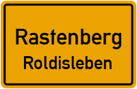 Dorfstraße in RastenbergRoldisleben