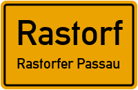 Klintener Weg in RastorfRastorfer Passau